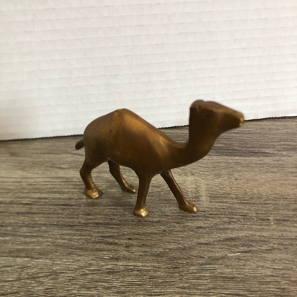 Vtg Brass Camel Figurine - Picture 5 of 14